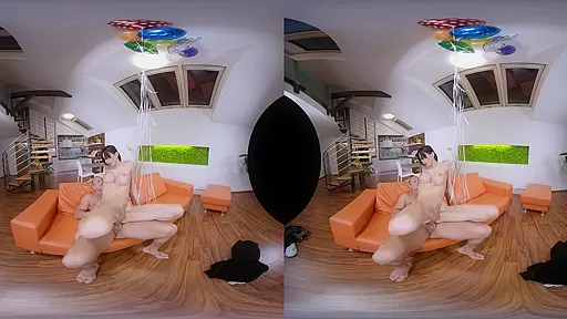 Bailey Paris in Merry Delivery Shemale VR Porn Video - VRBTrans