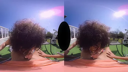 Celine in The Secret Garden Shemale VR Porn Video - VRBTrans