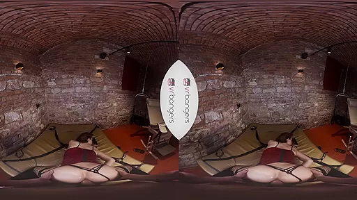 Nikki Vidic in Lady In Red Shemale VR Porn Video - VRBTrans