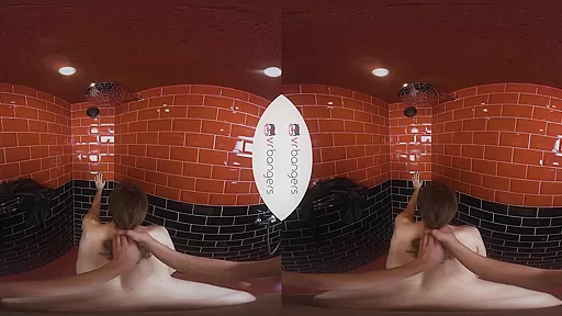 Nikki Vidic in Lady In Red Shemale VR Porn Video - VRBTrans