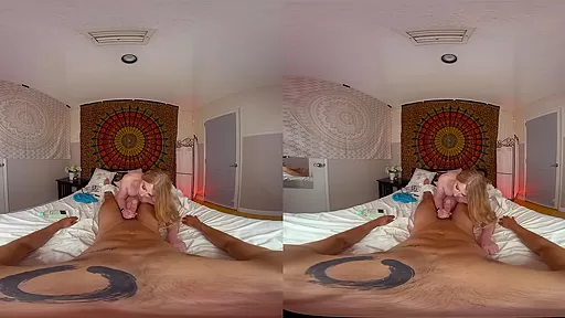 Janelle Fennec in Full Body Massage Shemale VR Porn Video - VRBTrans