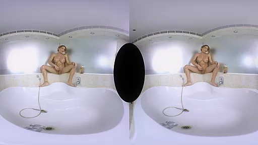 Vanessa Jhons in Bubble Trouble Shemale VR Porn Video - VRBTrans