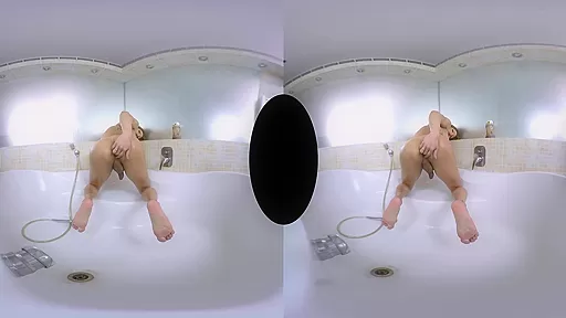 Vanessa Jhons in Bubble Trouble Shemale VR Porn Video - VRBTrans