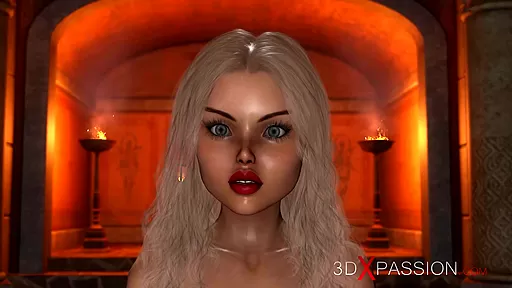 Hot 3d dickgirls fuck hard a sexy slave in the ritual room