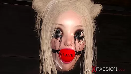 Hot hardcore shemale in latex outsuit bangs a sexy teen 18+ in the basement