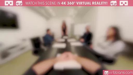 VRB TRANS Determined boss picks up her sex slave