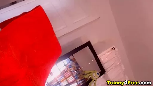 Hottie Shemale Wants To Suck Big Cock