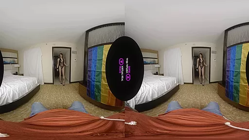 Casey Kisses,Draven Navarro in VR Hotel V - SexLikeReal Shemale