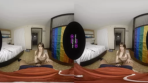 Casey Kisses,Draven Navarro in VR Hotel V - SexLikeReal Shemale