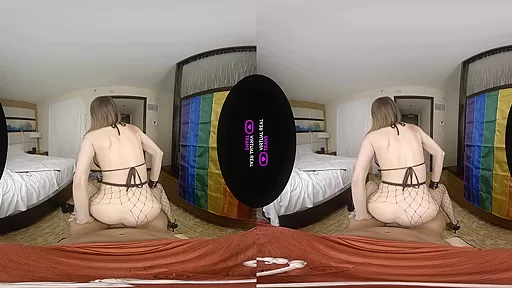 Casey Kisses,Draven Navarro in VR Hotel V - SexLikeReal Shemale
