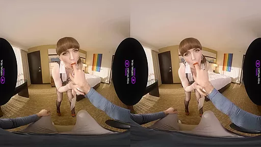 Natalie Mars in VR Hotel III - SexLikeReal Shemale