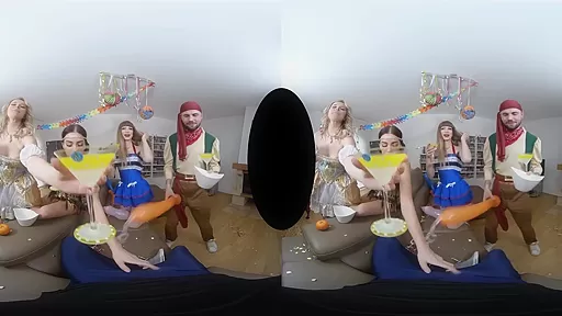 Ramona Swarovski in The Costume Party - SexLikeReal Shemale