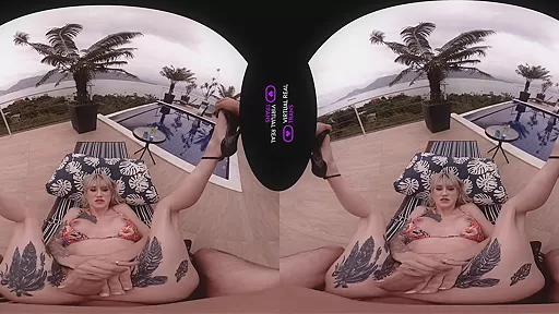 Lena Kelly in Sunset At The Beach - SexLikeReal Shemale