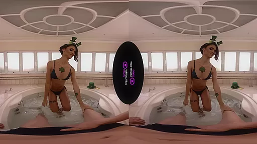 Gabrielly Ferraz,Victor Hugo in St.Patrick's Hangover - SexLikeReal Shemale