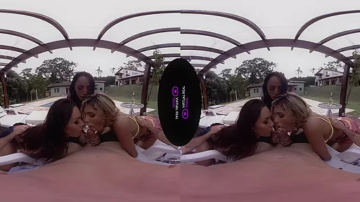 Bronze,Hanna Rios,Paty Cameron in Spring Breakers - SexLikeReal Shemale