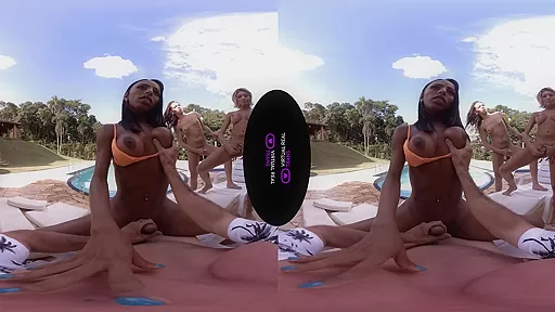 Bronze,Hanna Rios,Paty Cameron in Spring Breakers - SexLikeReal Shemale