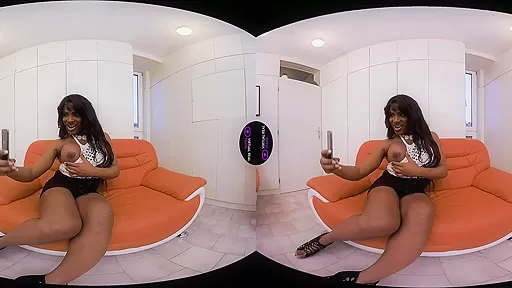Nathaly Miller in Sexting - SexLikeReal Shemale