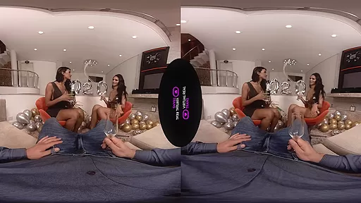 Gabrielly Ferraz,Julia Alves,Pyetro Baggio in New Year's Madness - SexLikeReal Shemale