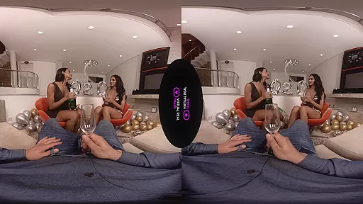 Gabrielly Ferraz,Julia Alves,Pyetro Baggio in New Year's Madness - SexLikeReal Shemale