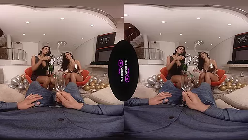 Gabrielly Ferraz,Julia Alves,Pyetro Baggio in New Year's Madness - SexLikeReal Shemale
