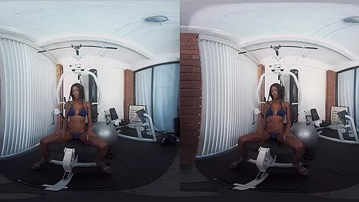 Natassia Dreams in Natassia Dreams Hardcore Workout - SexLikeReal Shemale