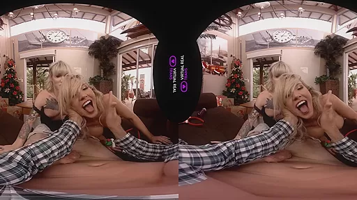 Kayleigh Coxx,Lena Kelly in Merry Sleazy XXXmas - SexLikeReal Shemale