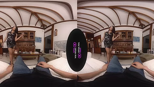 Pyetro Baggio,Vitoria Neves in Garter Belt Lover - SexLikeReal Shemale