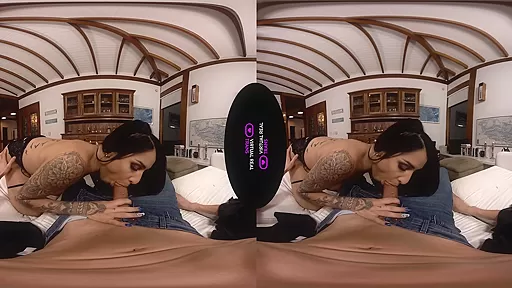 Pyetro Baggio,Vitoria Neves in Garter Belt Lover - SexLikeReal Shemale