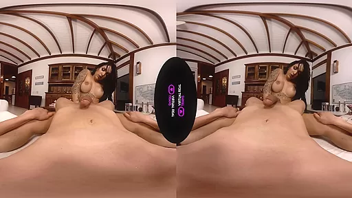 Pyetro Baggio,Vitoria Neves in Garter Belt Lover - SexLikeReal Shemale