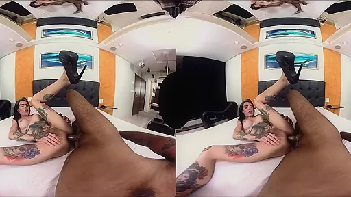 Gaby Ink in Gaby Ink When Gaby Met Andre - SexLikeReal Shemale