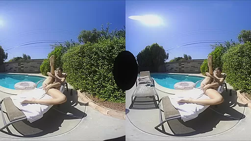 Daisy Taylor in Daisy Taylor - Poolside - SexLikeReal Shemale