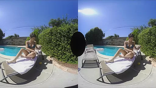 Daisy Taylor in Daisy Taylor - Poolside - SexLikeReal Shemale