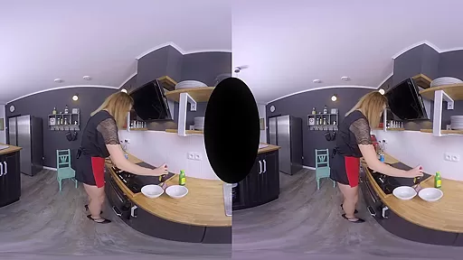 Nikki Vidic in Cocky Cook - SexLikeReal Shemale