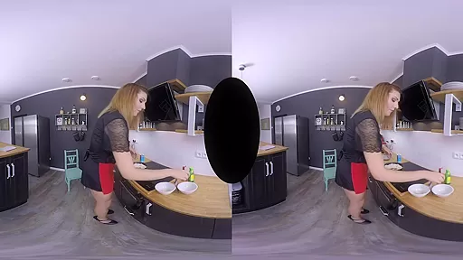 Nikki Vidic in Cocky Cook - SexLikeReal Shemale