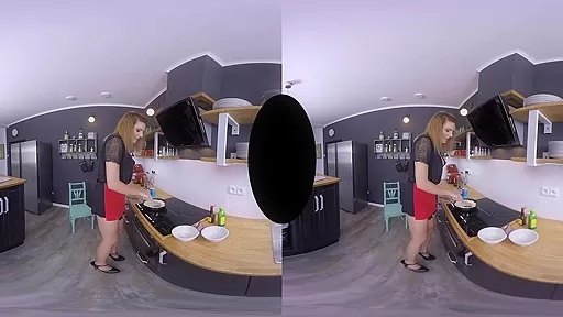 Nikki Vidic in Cocky Cook - SexLikeReal Shemale