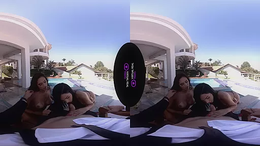 Luiza Silva,Yasmin in Caught Red Handed - SexLikeReal Shemale