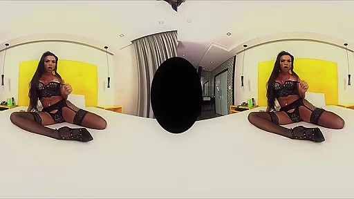 Bianca Reis in Bianca Reis Banging Brunette - SexLikeReal Shemale