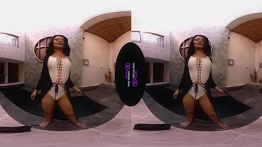Jaqueline Pereira in Alone In The Jacuzzi - SexLikeReal Shemale