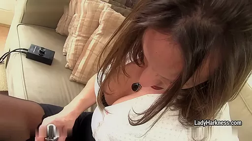 LibertyHarkness - TS Becky On Libbys Fuck Machine