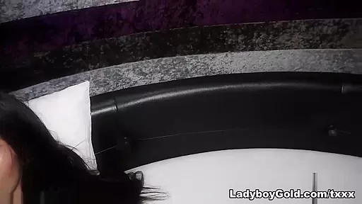 Catwalk Model Condom Removal - LadyboyGold