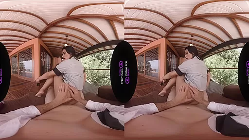 Caroline Martins in Heated casting - VirtualRealTrans