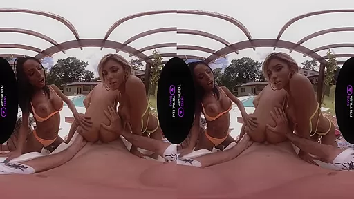 Paty Cameron & Bronze & Hanna Rios in Spring breakers - VirtualRealTrans