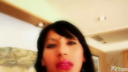 Hot tranny gets her shaved ass railed by a guy with big dick
