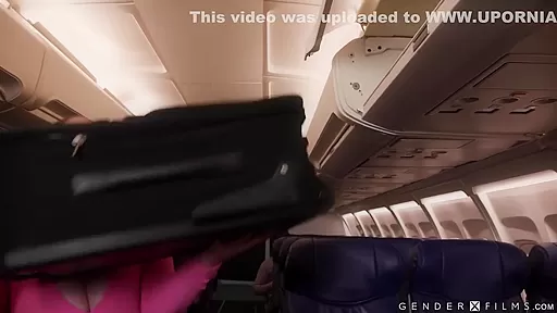 Trans Am Stewardess Is One Kinky Slut