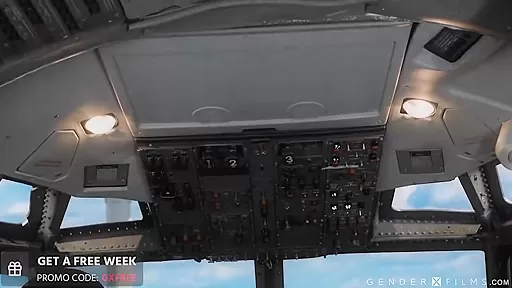 Trans Am Stewardess Is One Kinky Slut