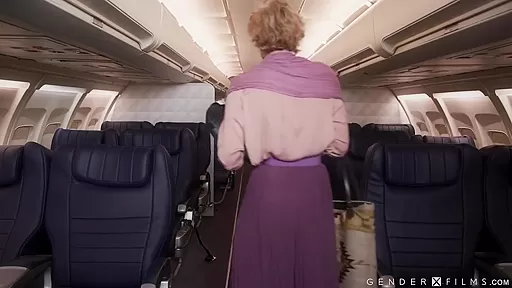 Trans Am Stewardess Is One Kinky Slut