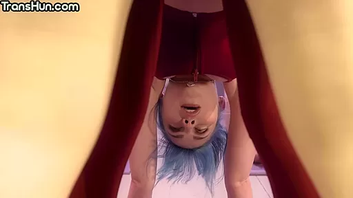Trans hun fuck her yoga instructor in the middle of class