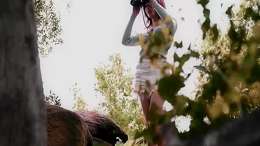 Trans Babe Enjoys Bird Watching With Siri 6 Min