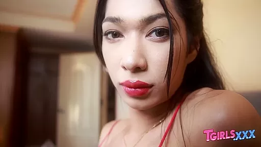 Enjoy Asian Tgirl And Her Precious Body While She Masturbates