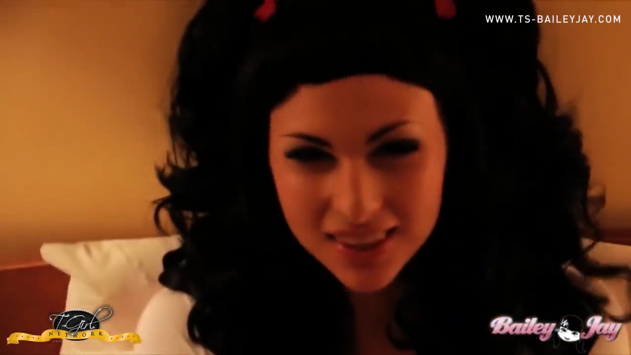 Bailey Jay In teen 18+ Trans Bailey Stroking Her Big Cock